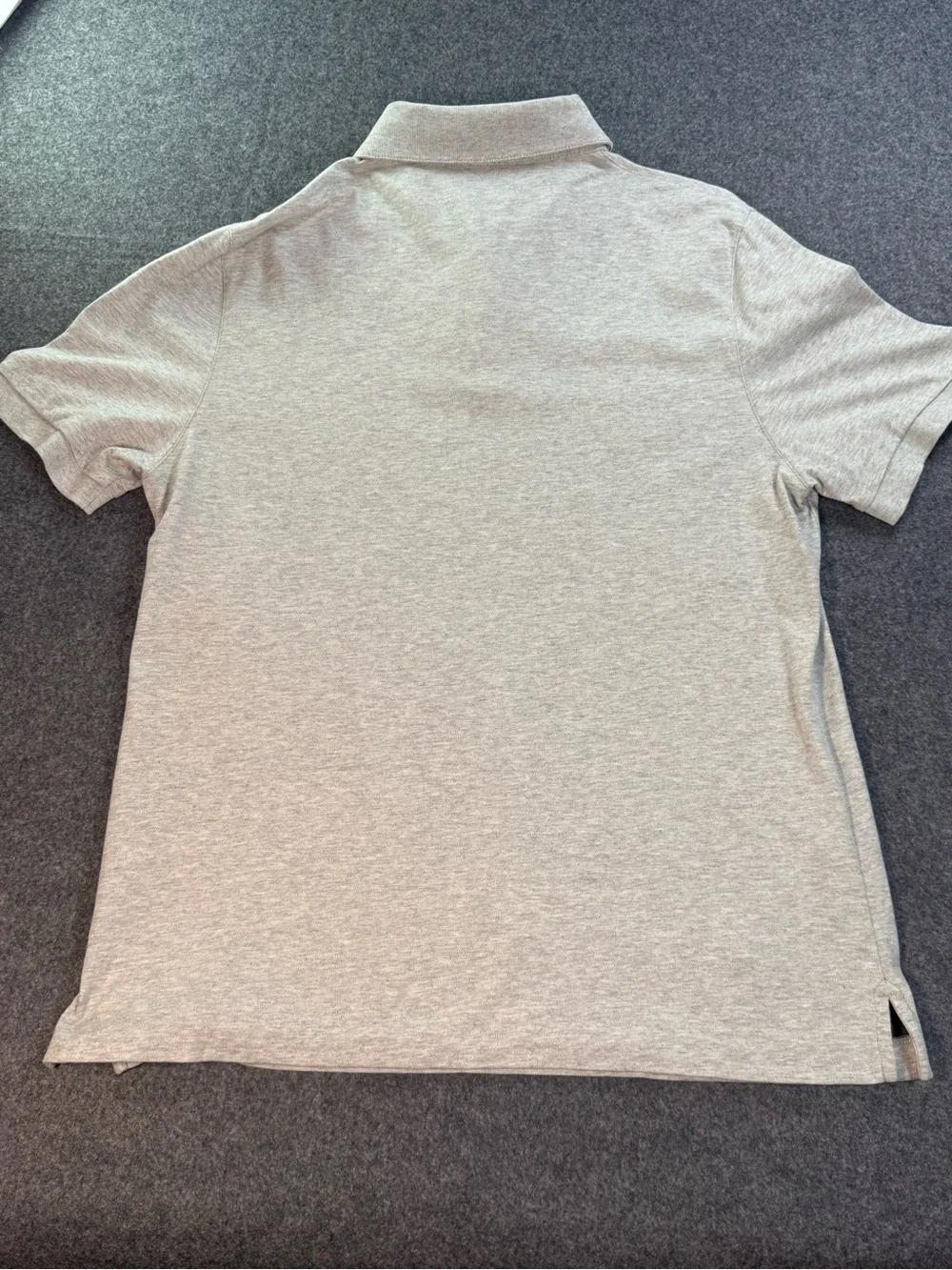 Baobab Pima Cotton Gray Polo Shirt Men’s Large Soft Luxury Casual‎